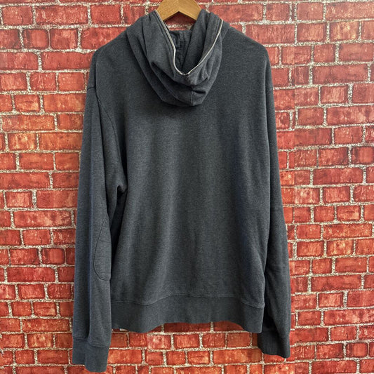 Billionaire Boys Club Full Zip Hoodie Grey/Yellow Size XL