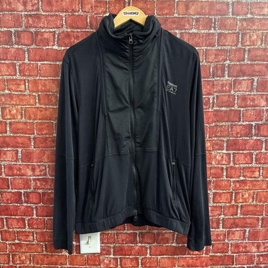 Reebok x Armani Zip Hoodie Black Size M