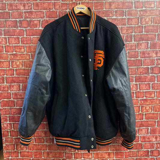 San Fransisco Giants REversible Bomber black Size D8