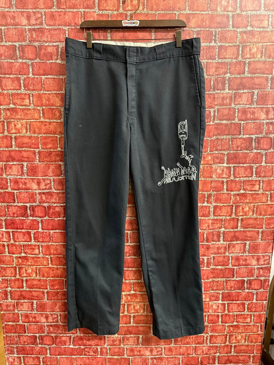 Brain Dead x Dickies 874 Work Pants Black Size 34