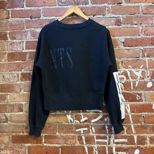 Allsaints E1 6NN Black Crewneck Size S