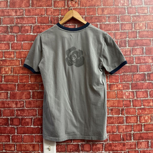 Route 66 Tee With Love Print Grey/Navy