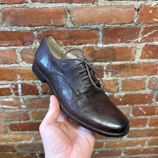Frye Anna Oxford Brown Shoes Size 7.5L