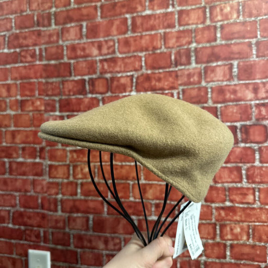 Kangol Wool Scally Cap Hat tan