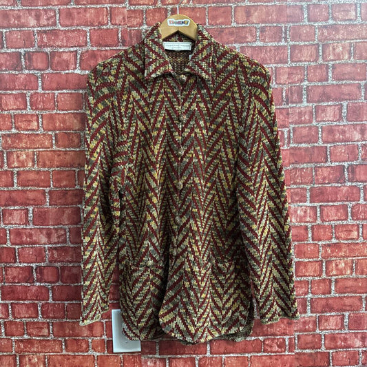 French Rags Red Tapestry Style Ladies Size S