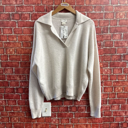 Club Monaco Beige Cashmere Sweater Size M