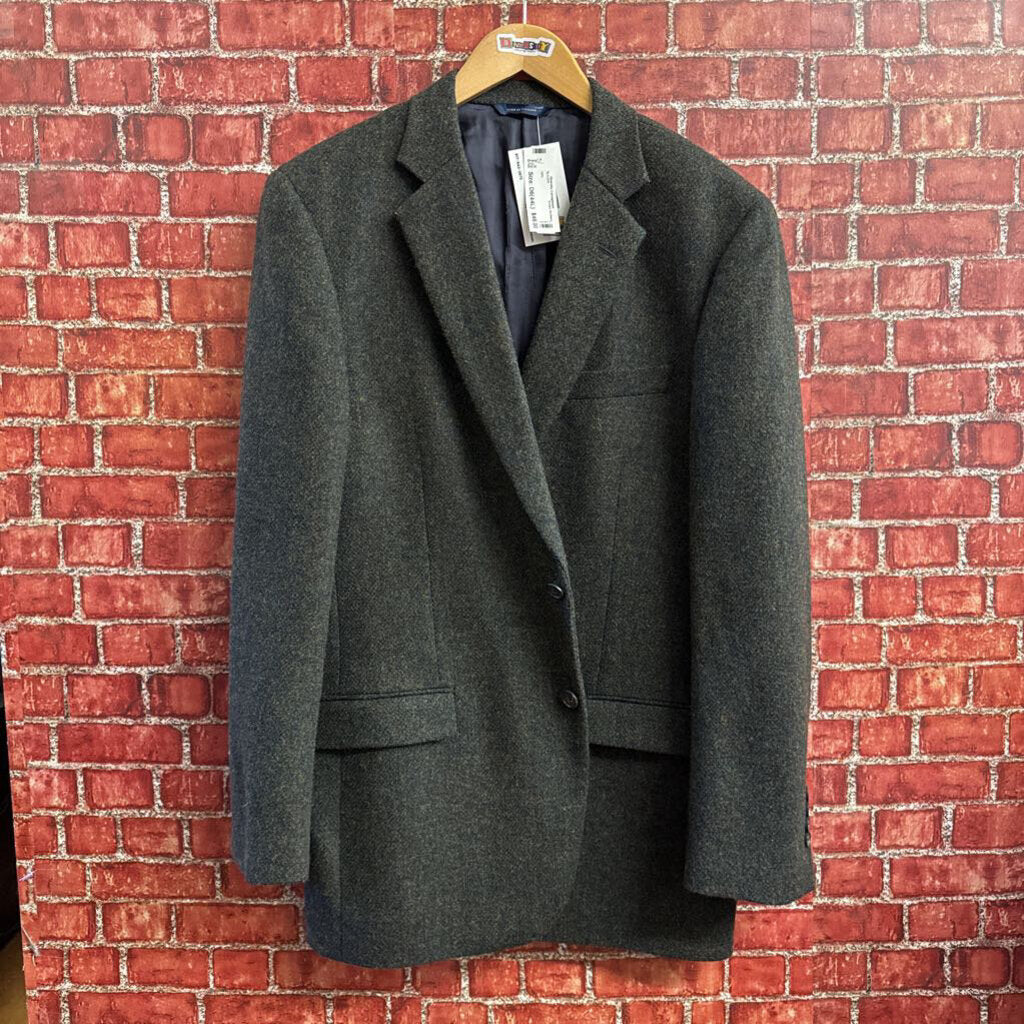 Brooks Brothers Madison tweed blazer Green Size 44L D6