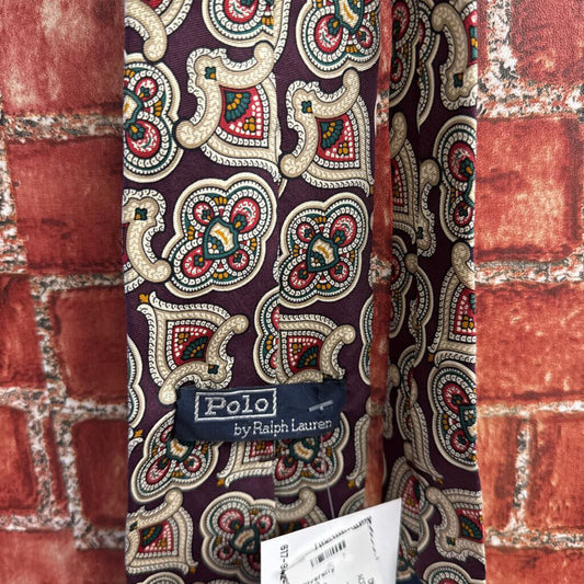 Polo Ralph Lauren Tie Red tan