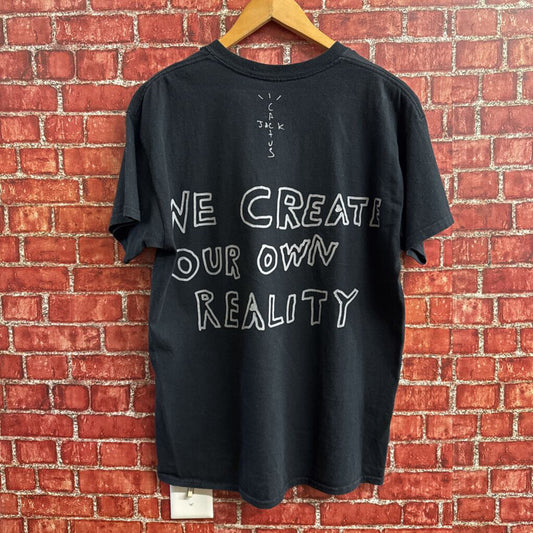 Cactus Jack Tee Jack Boys Glass Black/Multi Size M