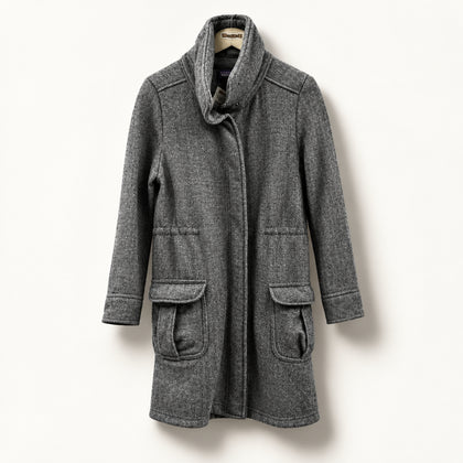 Patagonia Full Length Grey Coat Ladies Size XS