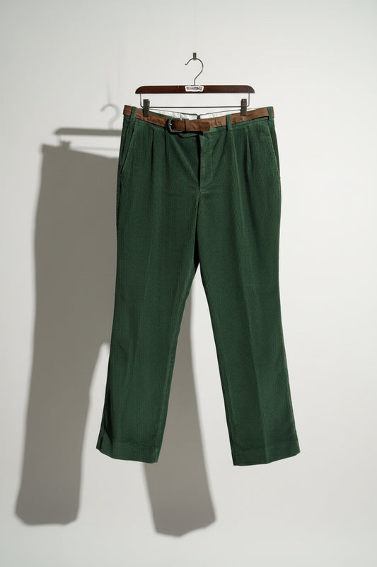 Vintage Romanian Cords Green Men’s Size D6(38)