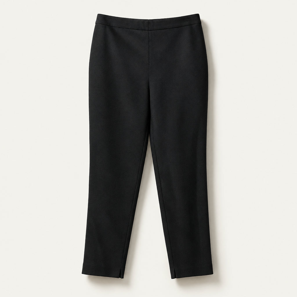 St John Slim Trouser Pants Black Ladies Size 10