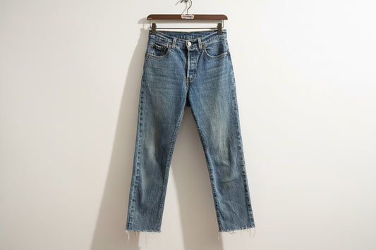 Levis 501 Blue Jeans Ladies Size 26