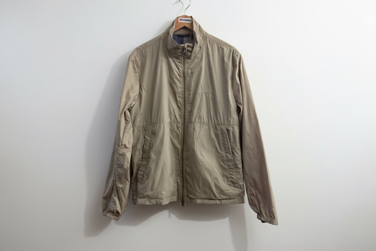 Barbour Beige Lightweight Spring Jacket Men’s Size XL