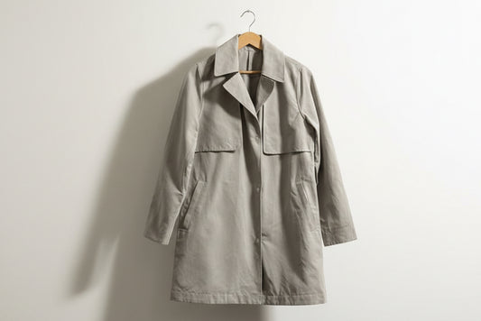 Lululemon Grey Trench Coat Ladies Size 6