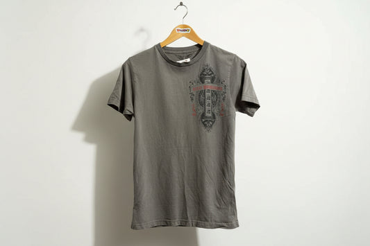 Krobar Big Buddha Grey Graphic Tee Size S
