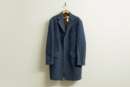 Crosby Hallen & Cobb Blazer Jacket Long Navy Men’s Size 52 (L)