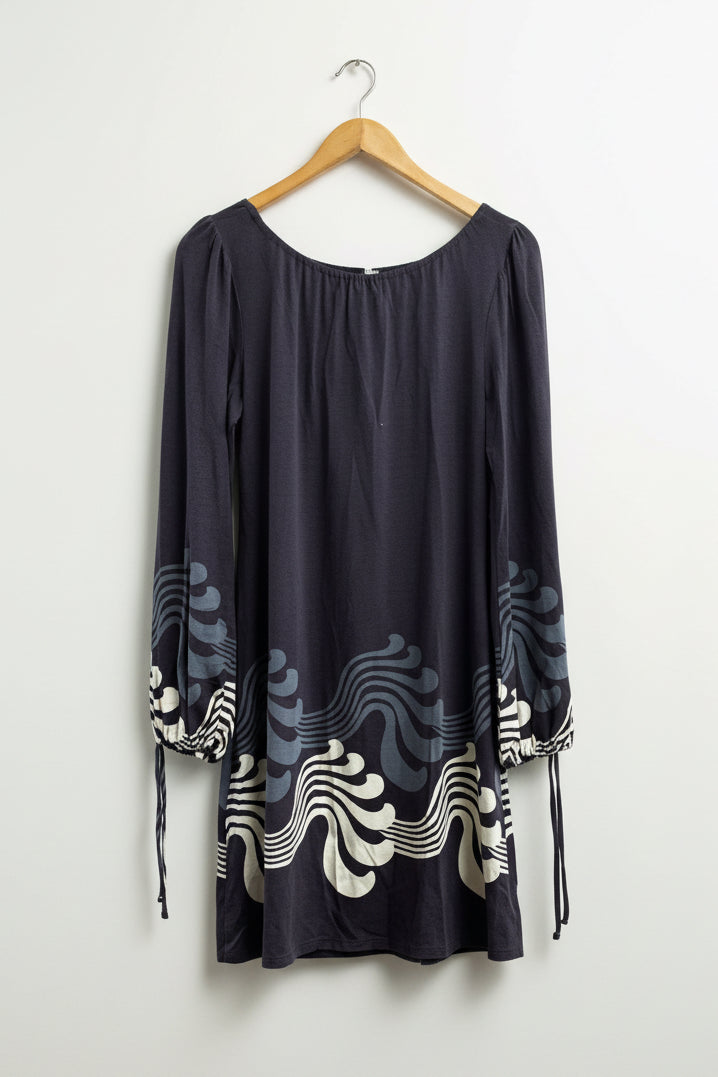 ABS Platinum Black Shawl Jacket Size L