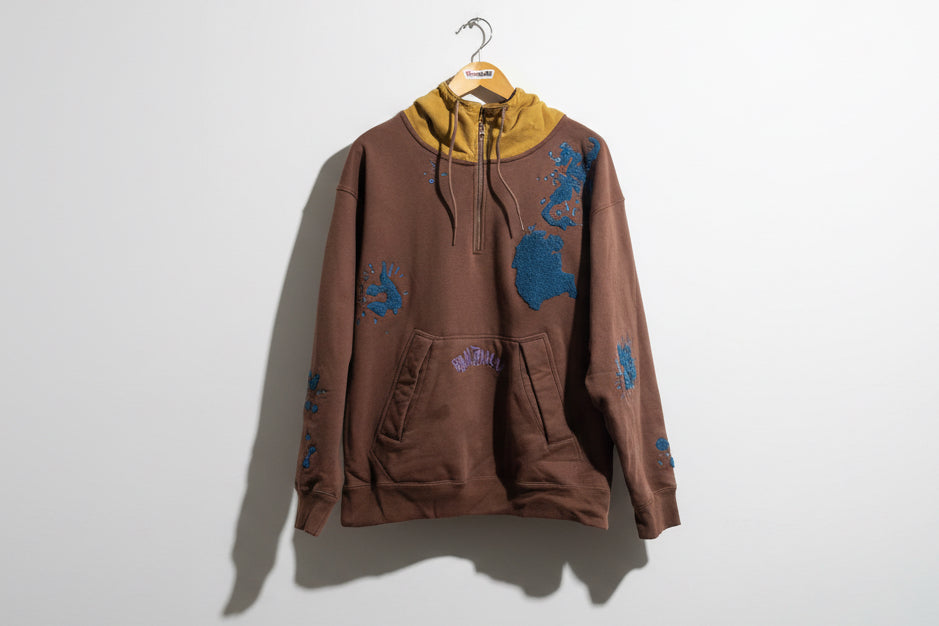 Converse Bandulu Hoodie Brown Men’s Size D8