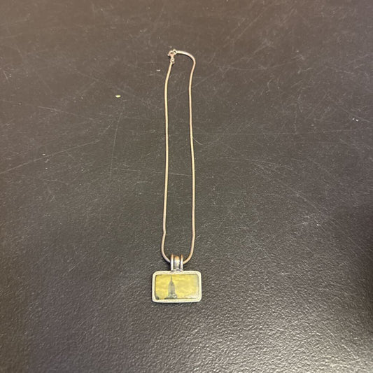 Vintage Anne Harvey Sterling Silver Necklace Koko Pendant