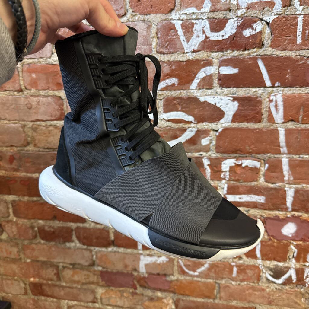 Y-3 Adidas Black Qasa Boot Core Size 10M