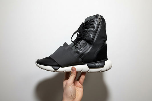 Y-3 Adidas Black Qasa Boot Core Size 10M