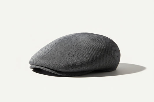 Kangol "Tropic 504" Black Mesh Scally Cap Size L