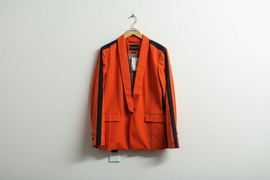 Wildfang Blazer Orange/Black Ladies Size XL