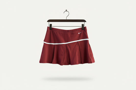 Nike Tennis Skort Burgundy/White Ladies Size M