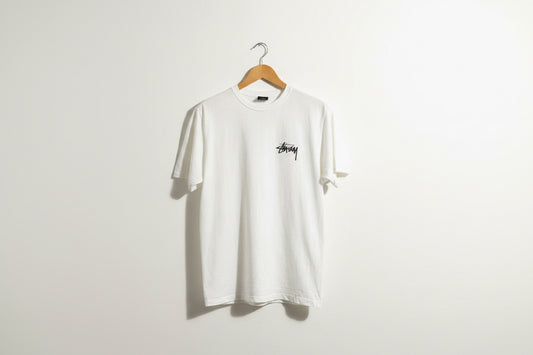 Stussy Tee Pink Dice White Men’s Size M