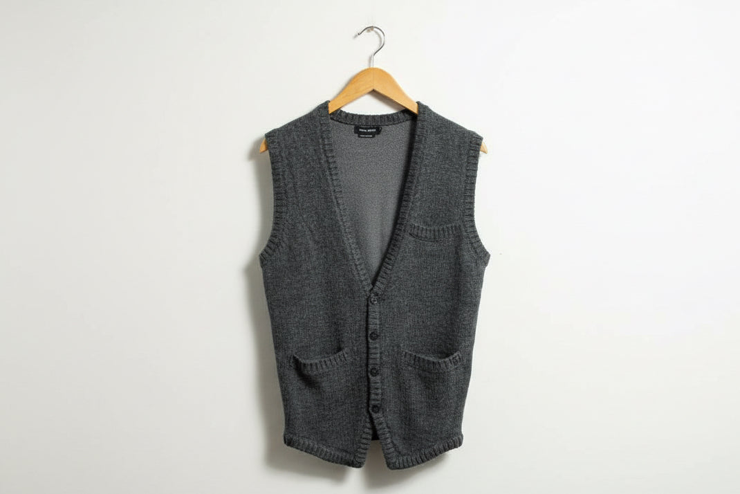 NWT Antony Morato Vest Knit Grey Men’s Size L