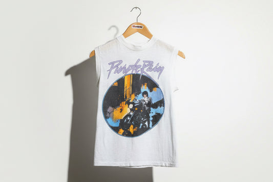 Vintage 1984 Prince purple rain tee White Size D3