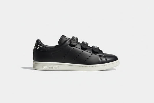 NIB Adidas x Human Race UNOFCL HM Core Black Sneakers Velcro Black/White Size 9M