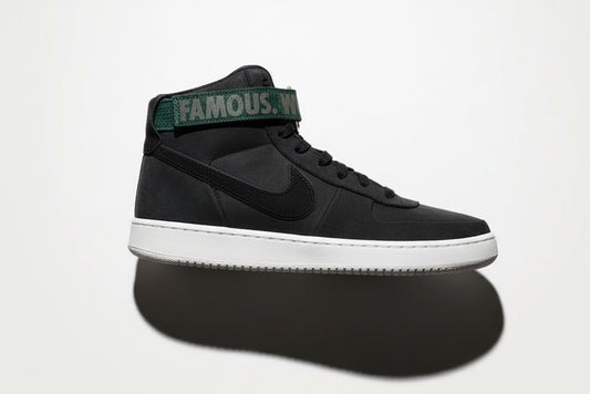 John Elliott x NikeLab Vandal High Sneaker Suede Black Size 10M