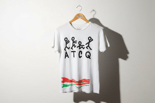 ATCQ Band Tee White/Black/Red/Green Size M