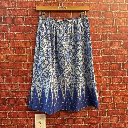 Unbranded Blue Graphic Skirt