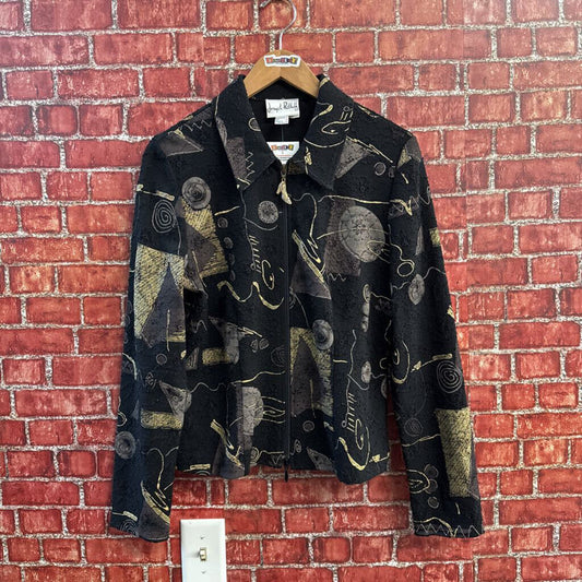 Joseph Ribkoff Space Art Pattern Jacket Size 12