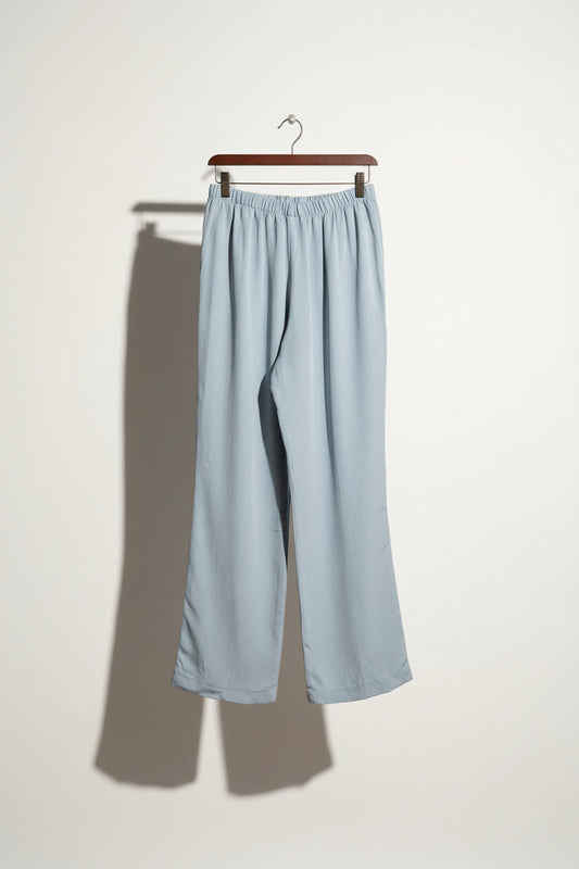 Shen Silk Pants Sea Foam Green Ladies Size D6