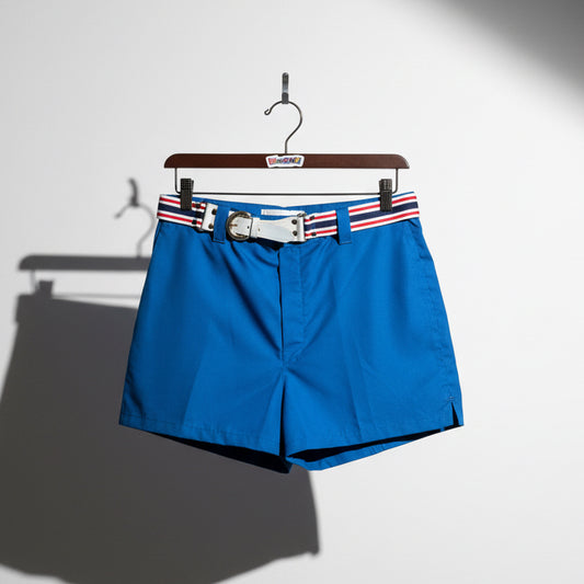 Vintage Jules Gillette Mini Shorts NWT blue Size D4+