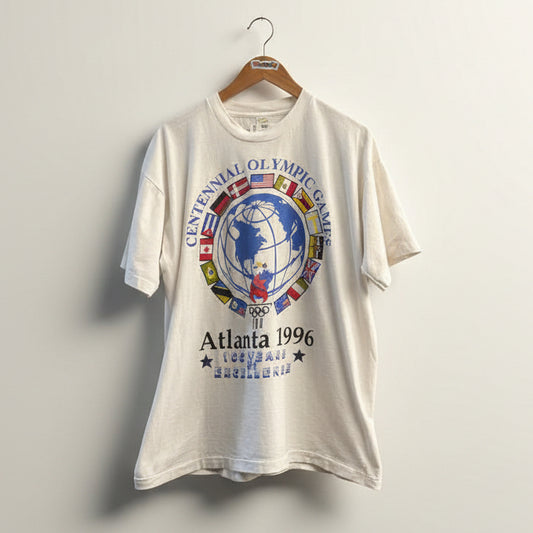 Screen Stars Vintage Olympics Atlanta 1996 White/Multi Size XL
