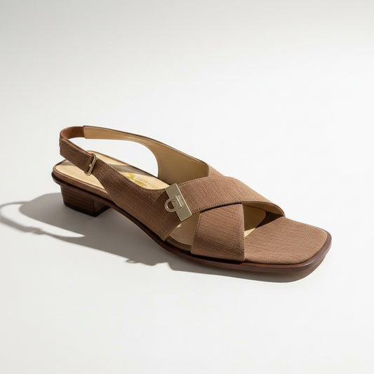 Vintage Ferragamo Tiberia Slingback Sandals Size 9L