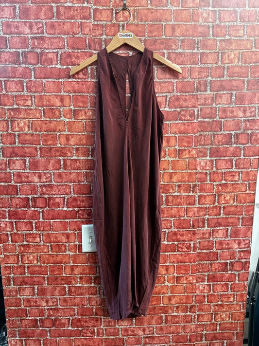 Jill Aiko Yee Red Silk Mini Dress Size S