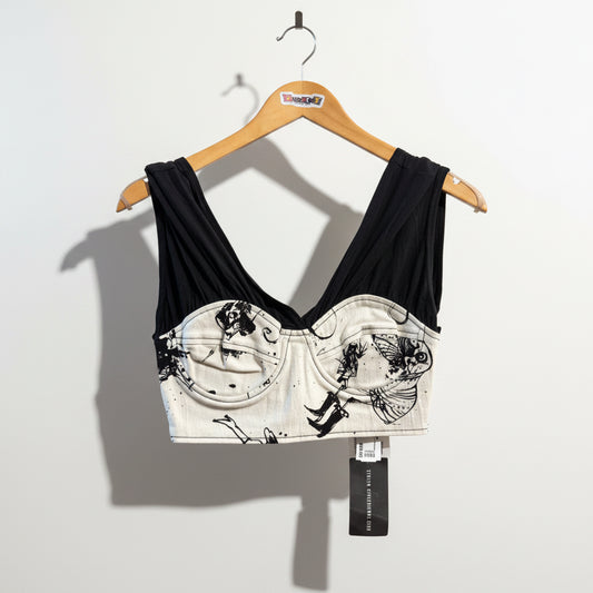 NWT Stolen Girlfriends Club Artistic Tank Top Ladies Size 8
