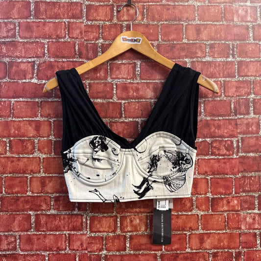 NWT Stolen Girlfriends Club Artistic Tank Top Size 8
