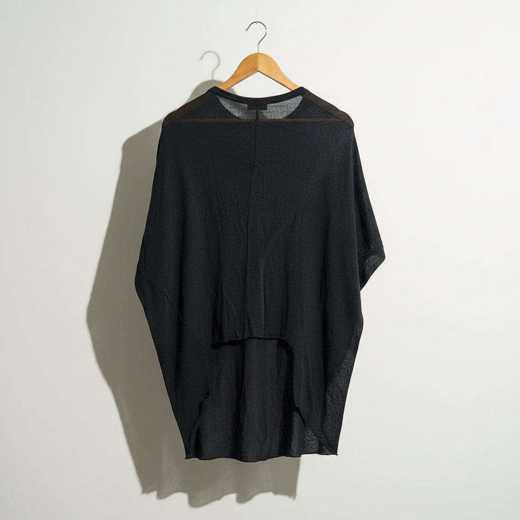 NWT Kolor Black Cutout Basic Top Ladies Size XL