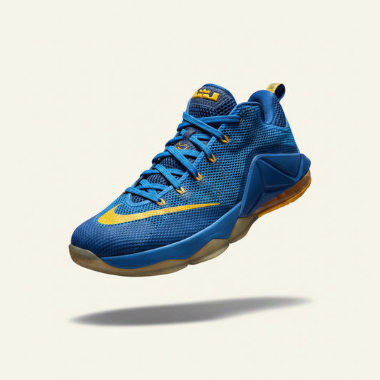 Nike Lebron 12 Low Entourage Blue Size 13M