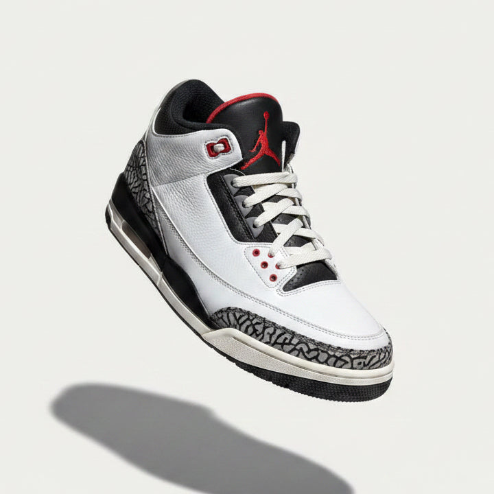 Nike Air Jordan Retro 3 Infrared 23 White Size 13M