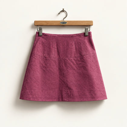 Free People Leather Mini Skirt Ladies Size 0