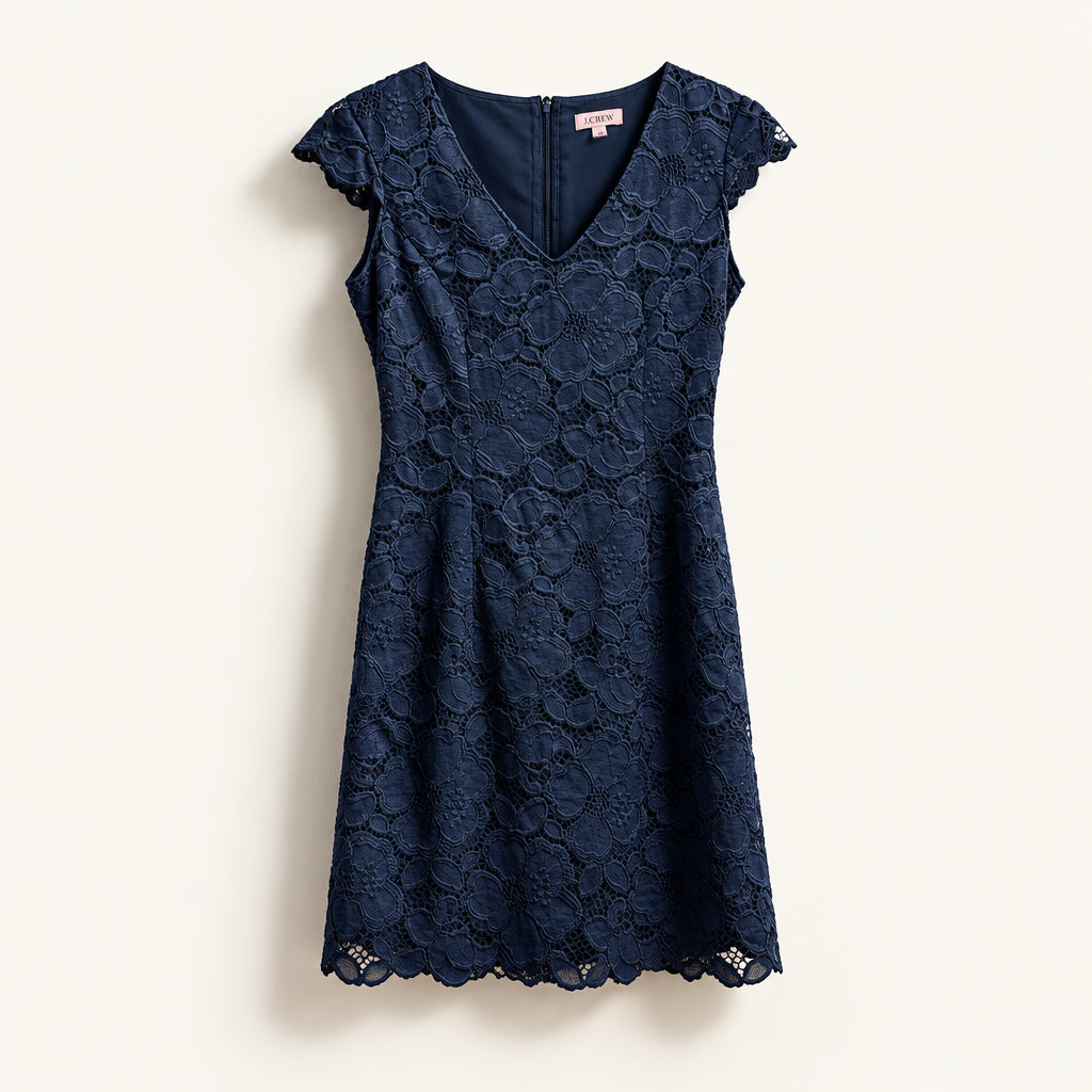 Lilly Pulitzer Blue Floral Mini Dress Ladies Size 2