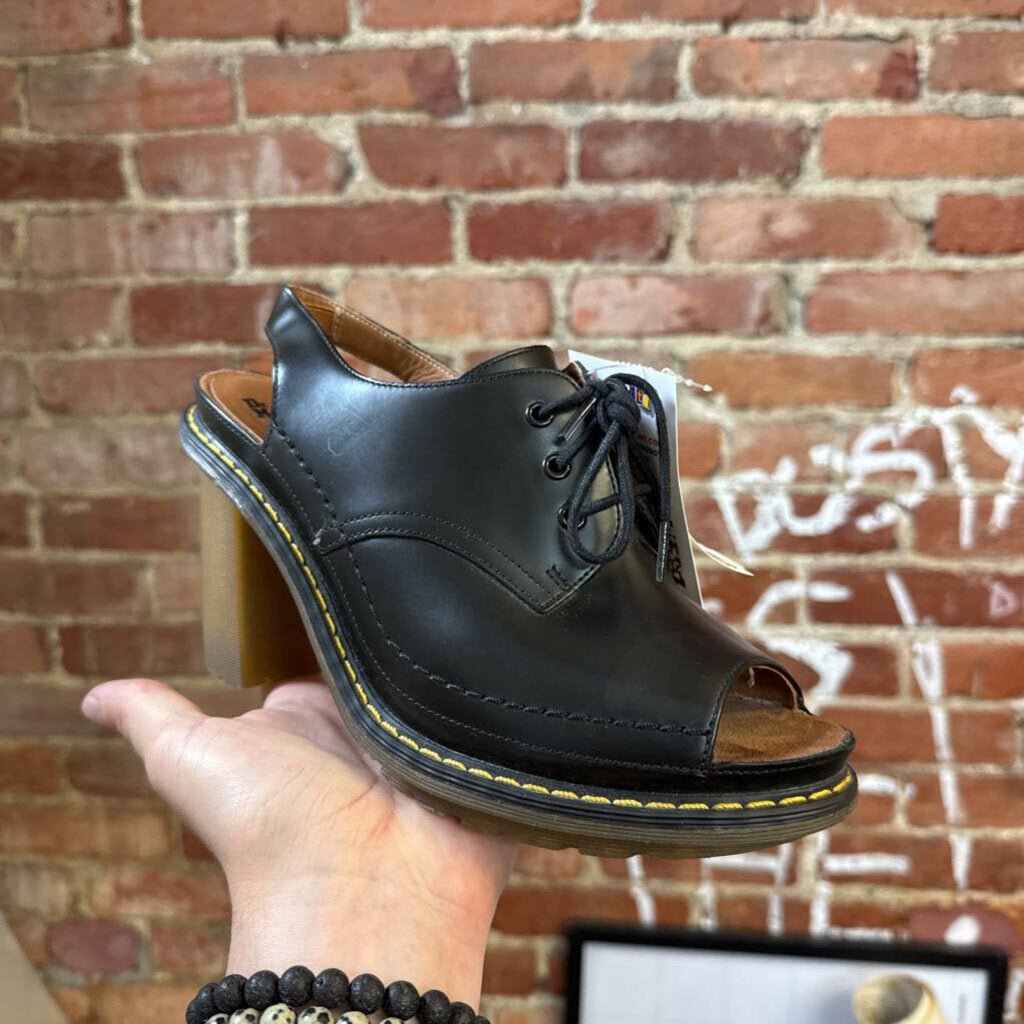 Dr Martens Tara Peep Toe Heels Size 7L